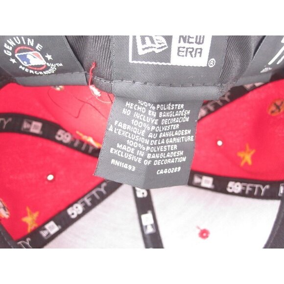 New Era 59Fifty Cincinnati Reds Embroidered Trucker Fitted Hat Sz 7 5/8 - Picture 7 of 7